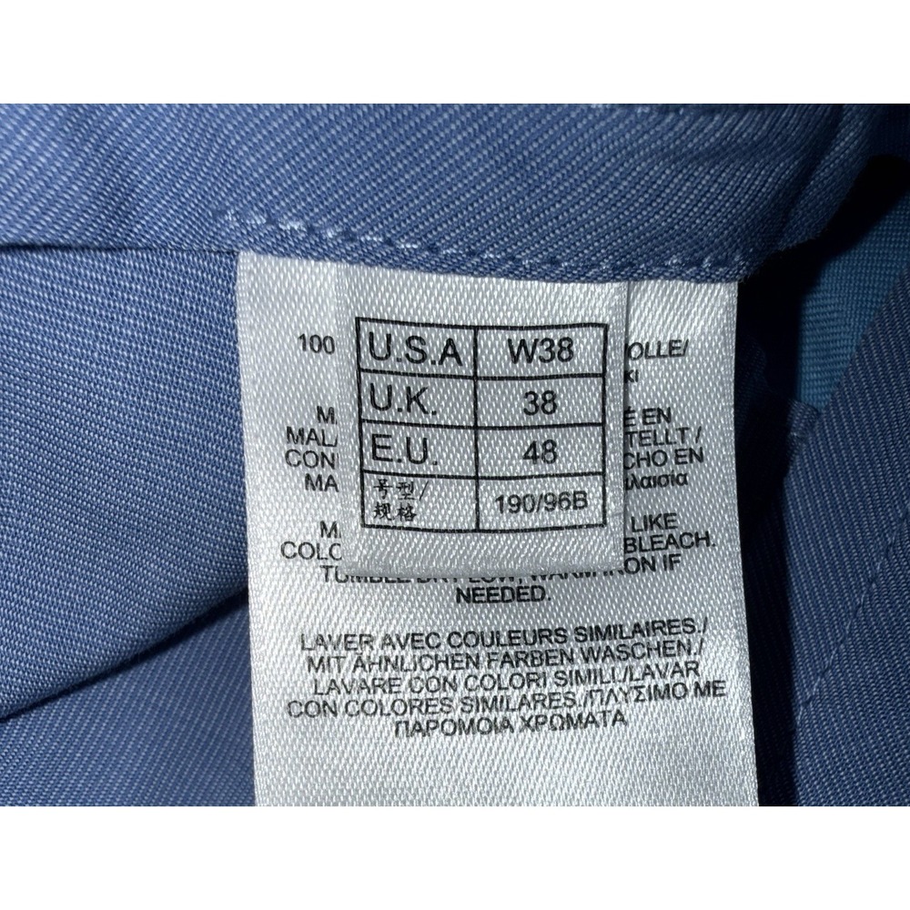 Brooks Brothers Lightweight Advantage Chino Shorts Men's Size 38 Light Blue - Picture 4 of 7